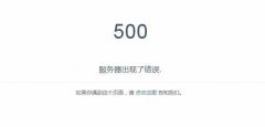 网站建设 - 做SEO优化的过程中，遇到http500的问题怎么办