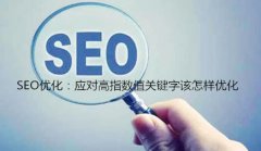 网站建设 - SEO优化：应对高指数值关键字该怎样优化